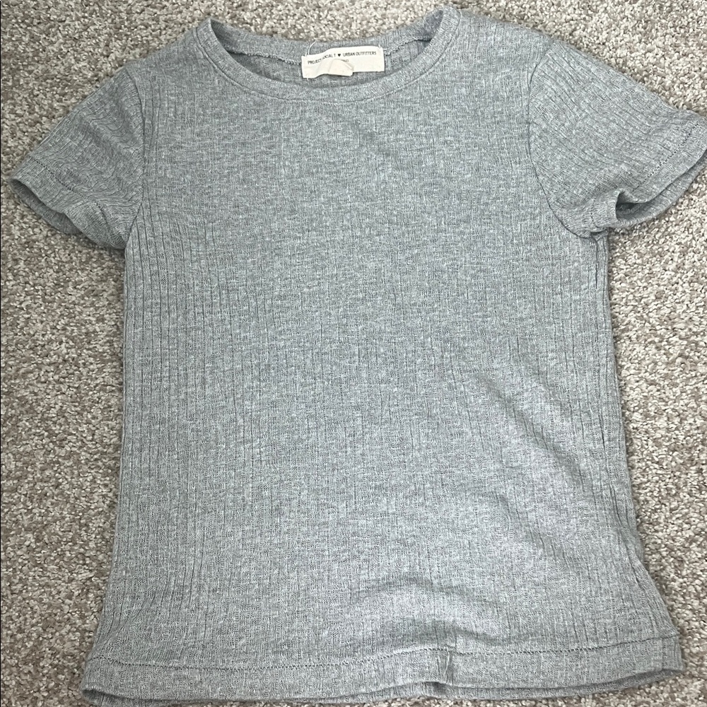 Urban Outfitters fitted Grey T-Shirt